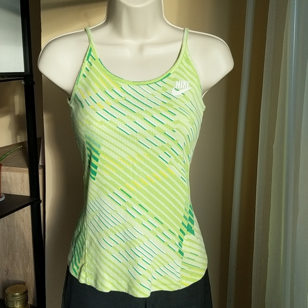 Nike Neon Green Tank Top